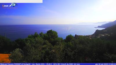 immagine della webcam nei dintorni di Celle Ligure: webcam Varigotti