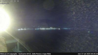 immagine della webcam nei dintorni di Chiusanico: webcam Marina Di Andora