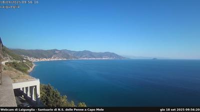 immagine della webcam nei dintorni di Alassio: webcam Marina Di Andora