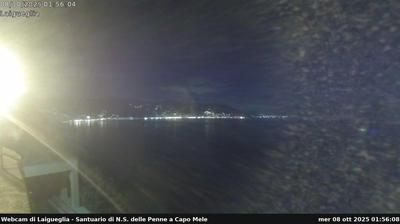 immagine della webcam nei dintorni di Imperia: webcam Marina Di Andora