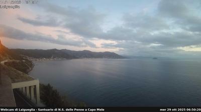 immagine della webcam nei dintorni di Diano Castello: webcam Marina Di Andora