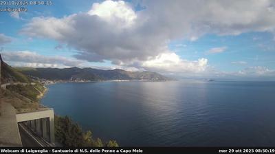 immagine della webcam nei dintorni di Laigueglia: webcam Marina Di Andora