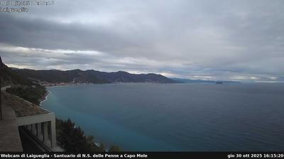 immagine della webcam nei dintorni di Cipressa: webcam Marina Di Andora