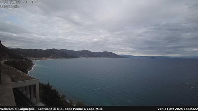 immagine della webcam nei dintorni di Costa D'Oneglia: webcam Marina Di Andora