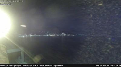 immagine della webcam nei dintorni di Oneglia: webcam Marina Di Andora