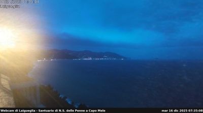 immagine della webcam nei dintorni di Borghetto d'Arroscia: webcam Marina Di Andora