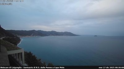 immagine della webcam nei dintorni di Chiusanico: webcam Marina Di Andora