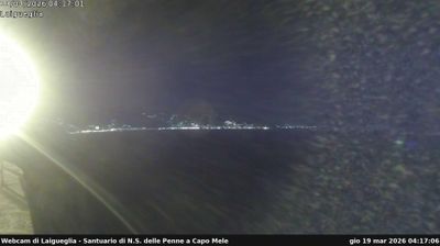 immagine della webcam nei dintorni di San Bartolomeo al Mare: webcam Andora