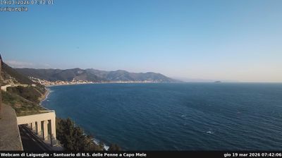 immagine della webcam nei dintorni di Chiusanico: webcam Andora