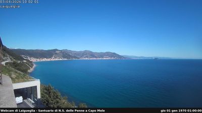 immagine della webcam nei dintorni di Campochiesa: webcam Andora