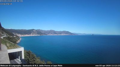 immagine della webcam nei dintorni di Lusignano: webcam Andora