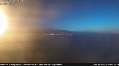 immagine della webcam nei dintorni di San Bartolomeo al Mare: webcam Andora