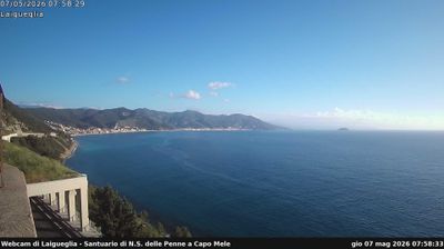 immagine della webcam nei dintorni di Cipressa: webcam Andora