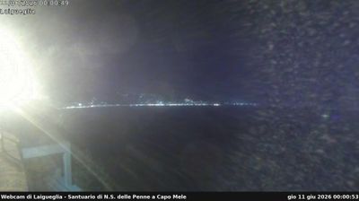 immagine della webcam nei dintorni di Campochiesa: webcam Andora