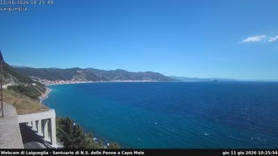 immagine della webcam nei dintorni di Lusignano: webcam Andora