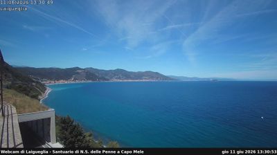 immagine della webcam nei dintorni di San Bartolomeo al Mare: webcam Andora