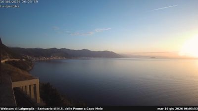 immagine della webcam nei dintorni di Laigueglia: webcam Andora