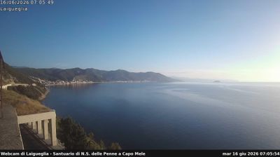 immagine della webcam nei dintorni di San Bartolomeo al Mare: webcam Andora