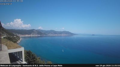 immagine della webcam nei dintorni di Chiusanico: webcam Andora