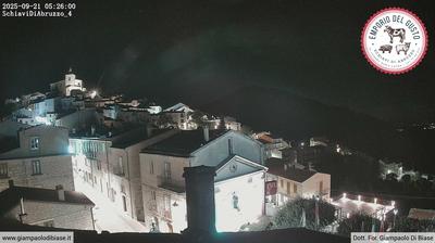immagine della webcam nei dintorni di Montenero di Bisaccia: webcam Schiavi di Abruzzo