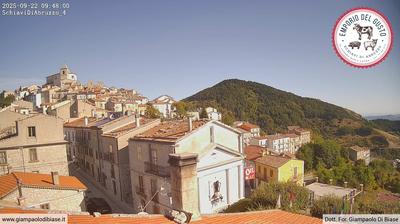 immagine della webcam nei dintorni di Pescopennataro: webcam Schiavi di Abruzzo