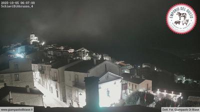 immagine della webcam nei dintorni di Roio del Sangro: webcam Schiavi di Abruzzo