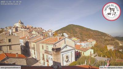 immagine della webcam nei dintorni di Capracotta: webcam Schiavi di Abruzzo