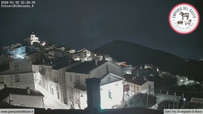 immagine della webcam nei dintorni di Acquaviva d'Isernia: webcam Schiavi di Abruzzo