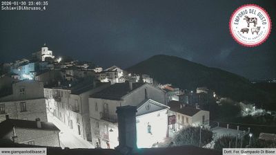 immagine della webcam nei dintorni di Acquaviva d'Isernia: webcam Schiavi di Abruzzo