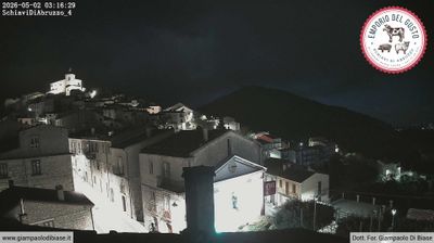 immagine della webcam nei dintorni di Acquaviva d'Isernia: webcam Schiavi di Abruzzo