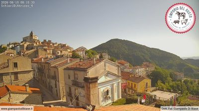 immagine della webcam nei dintorni di Campobasso: webcam Schiavi di Abruzzo