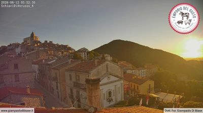 immagine della webcam nei dintorni di Acquaviva d'Isernia: webcam Schiavi di Abruzzo