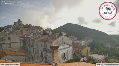 immagine della webcam nei dintorni di Acquaviva d'Isernia: webcam Schiavi di Abruzzo