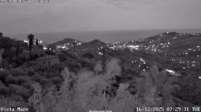 immagine della webcam nei dintorni di Borghetto d'Arroscia: webcam Dolcedo