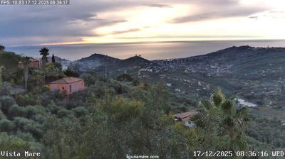 immagine della webcam nei dintorni di Chiusanico: webcam Dolcedo