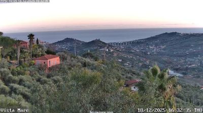 immagine della webcam nei dintorni di Cipressa: webcam Dolcedo