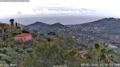 immagine della webcam nei dintorni di Diano Marina: webcam Dolcedo