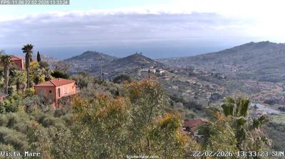 immagine della webcam nei dintorni di Sanremo: webcam Dolcedo