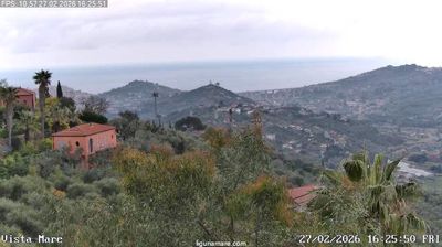 immagine della webcam nei dintorni di Mendatica: webcam Dolcedo