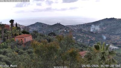 immagine della webcam nei dintorni di Bordighera: webcam Dolcedo