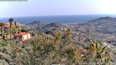 immagine della webcam nei dintorni di Cipressa: webcam Dolcedo