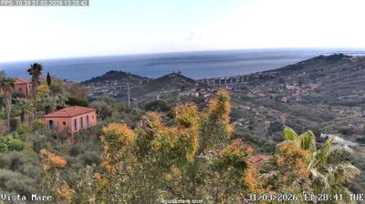 immagine della webcam nei dintorni di Oneglia: webcam Dolcedo