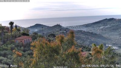 immagine della webcam nei dintorni di Aurigo: webcam Dolcedo