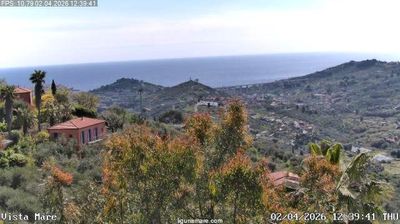 immagine della webcam nei dintorni di Borghetto d'Arroscia: webcam Dolcedo
