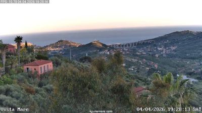 immagine della webcam nei dintorni di Cervo: webcam Dolcedo