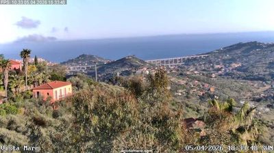 immagine della webcam nei dintorni di Bussana: webcam Dolcedo