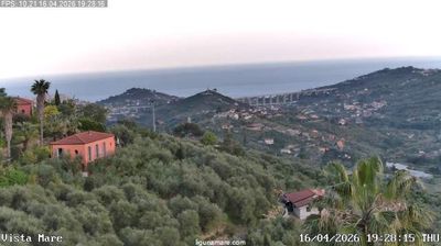 immagine della webcam nei dintorni di Badalucco: webcam Dolcedo