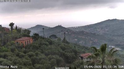 immagine della webcam nei dintorni di Badalucco: webcam Dolcedo