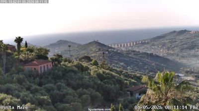 immagine della webcam nei dintorni di Imperia: webcam Dolcedo