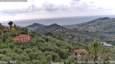 immagine della webcam nei dintorni di Chiusanico: webcam Dolcedo